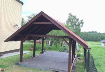 Dětmarovice - altán vč. solárních panelů